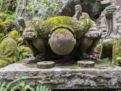 東堂山 満福寺（昭和羅漢）の像