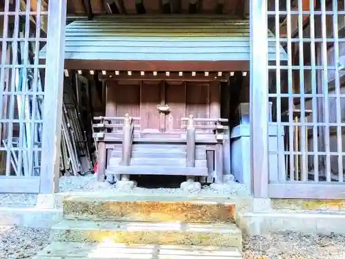 森岡神社の本殿・本堂