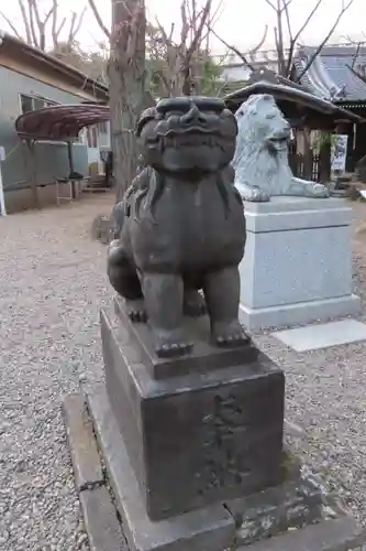 三囲神社の狛犬