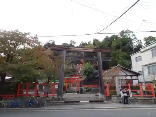 建勲神社の鳥居