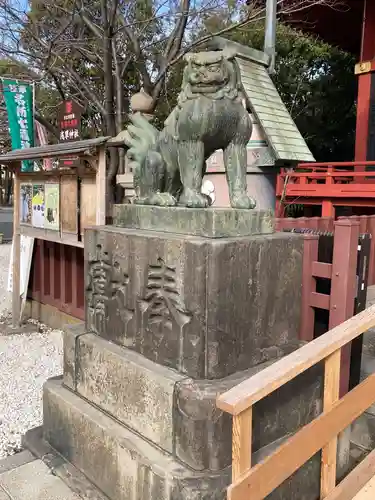 浅草神社の狛犬