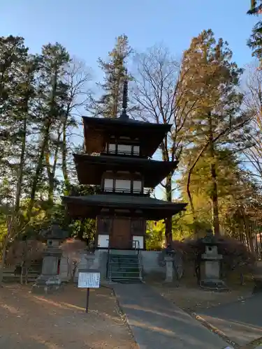 恵林寺の塔