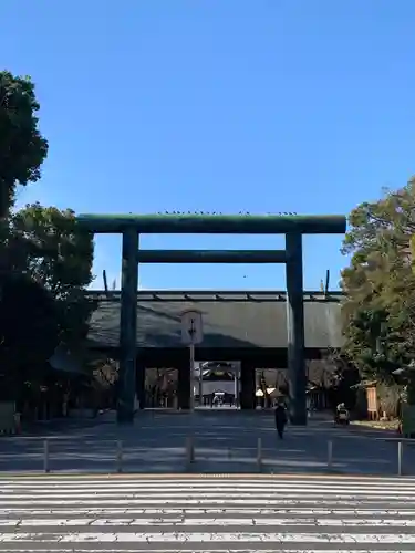 靖國神社の鳥居