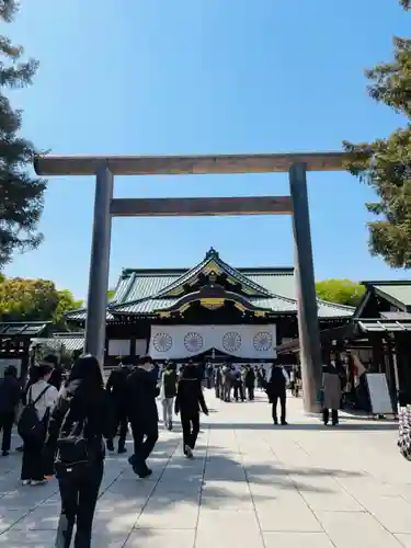 靖國神社の鳥居