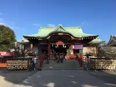亀戸天神社の本殿・本堂