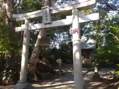 三渡神社の鳥居