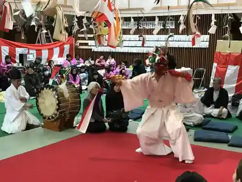 椎葉厳島神社の神楽