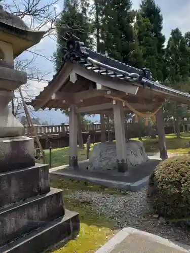 飛騨屋神明社の手水