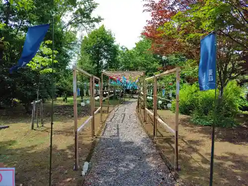 美瑛神社の景色