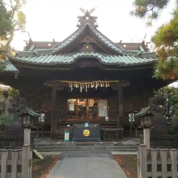 荏原神社の本殿・本堂