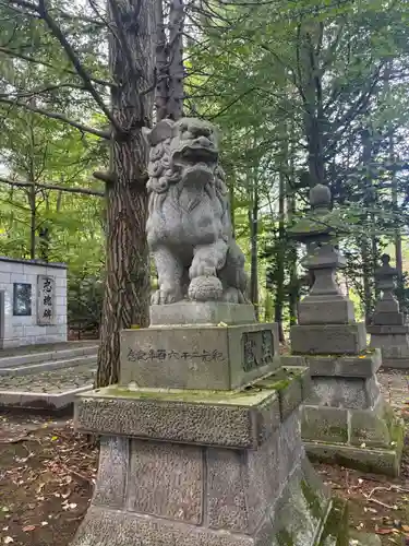 音更神社の狛犬