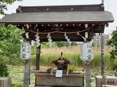 寛永寺不忍池弁天堂の手水舎