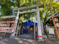 波除神社(波除稲荷神社)の鳥居