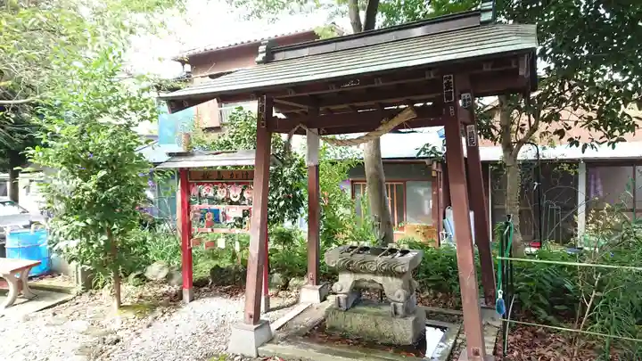 音無神社の手水舎
