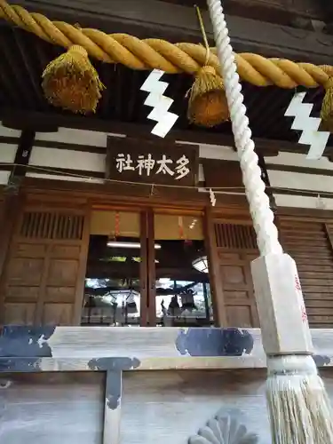 多太神社の本殿