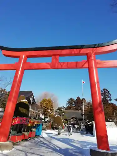 湯倉神社の鳥居