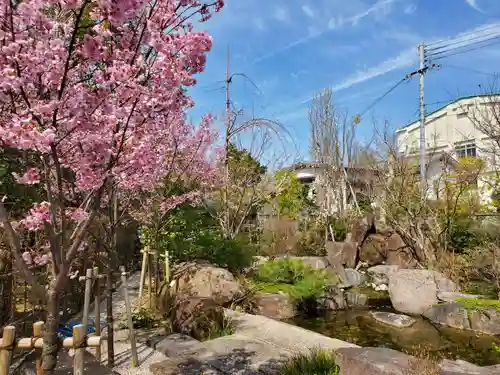 平野八幡神社の庭園