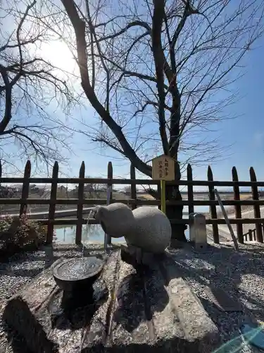 白髭神社の手水