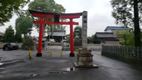 八剱神社　八剣神社の鳥居