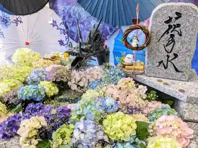 札幌諏訪神社の手水舎