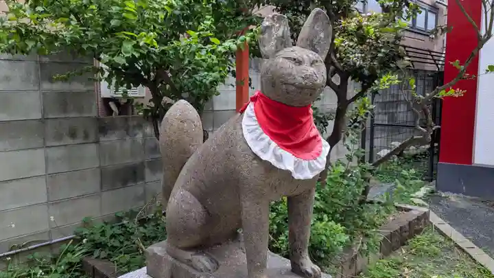 内畑稲荷神社の狛犬