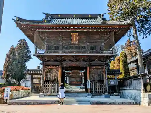 嶺頭院の山門・神門
