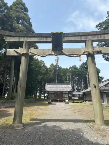 大領神社の鳥居