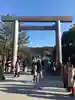 伊勢神宮内宮(皇大神宮)の鳥居