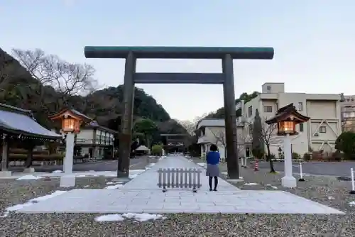 岐阜護國神社の鳥居