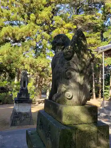 手向神社の狛犬