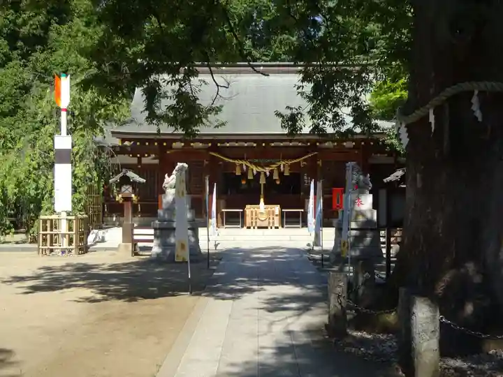 新田神社の本殿・本堂