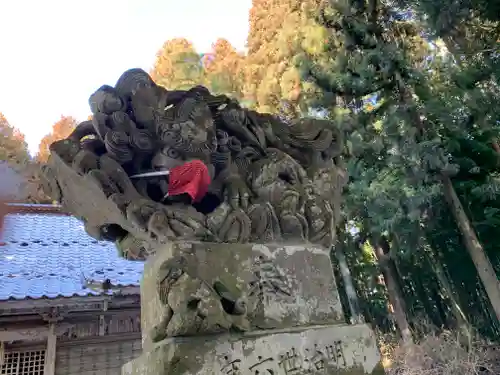 鹿島神社の狛犬