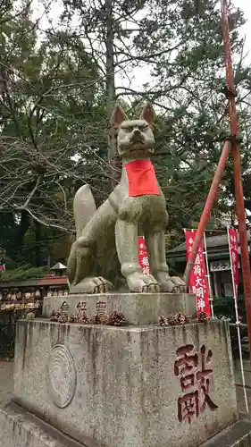 水稲荷神社の狛犬