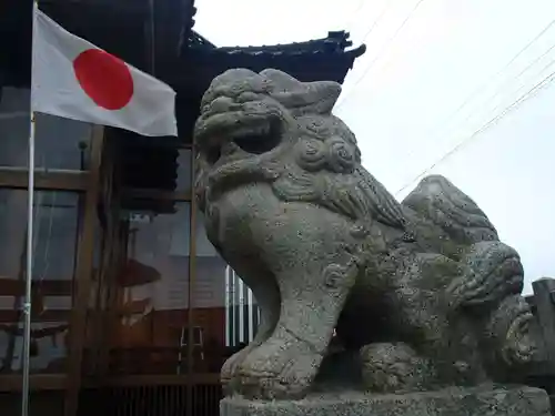 魚取神社の狛犬