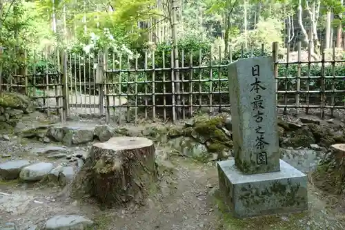 高山寺の庭園