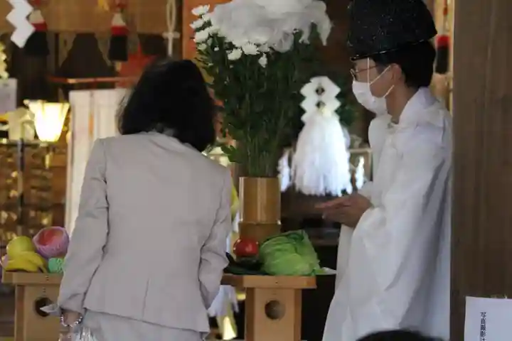 釧路一之宮 厳島神社の本殿・本堂