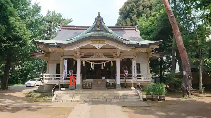 天沼八幡神社の本殿・本堂