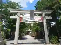 鎮守氷川神社の鳥居