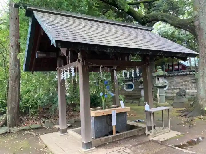 赤坂氷川神社の手水舎