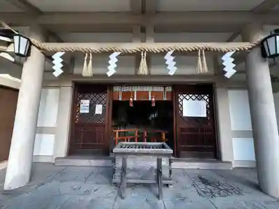 大阪護國神社の本殿・本堂