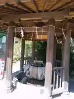 五條天神社の手水舎
