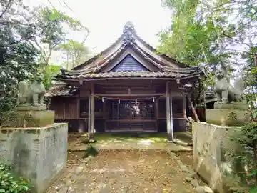 白郷稲荷神社の本殿・本堂