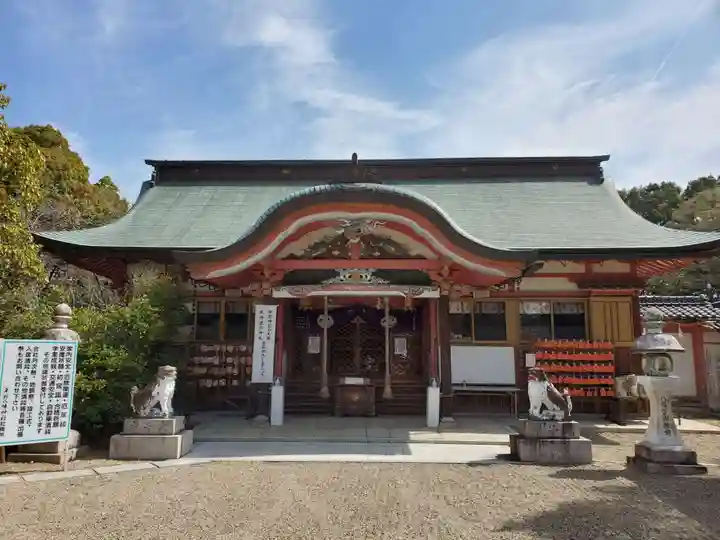 平野八幡神社の本殿・本堂