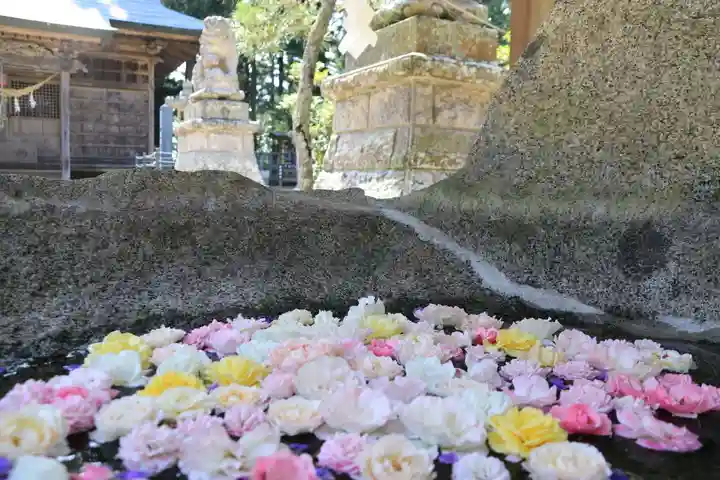 田村神社の手水舎