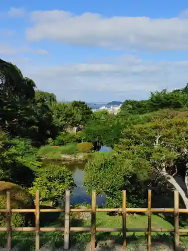 志波彦神社・鹽竈神社の庭園