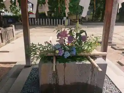 久留米宗社　日吉神社の手水舎