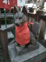 大松稲荷神社の狛犬
