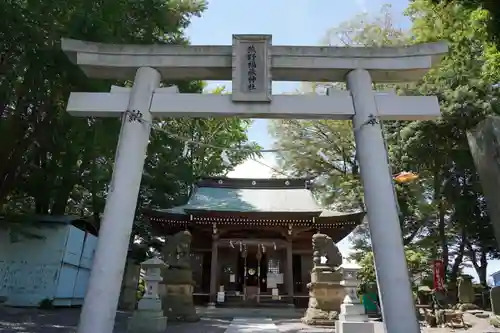 熊野福藏神社の鳥居