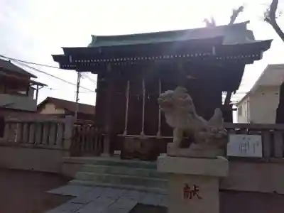 宿河原八幡宮の本殿・本堂