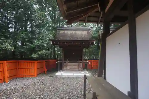 御蔭神社の本殿・本堂